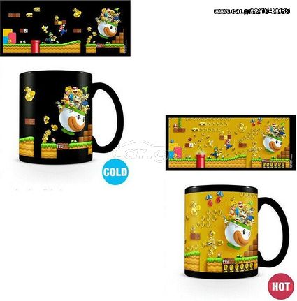 Pyramid Super Mario - Gold Coin Rush Heat Change Mug (315ml) (SCMG24854)