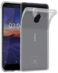 Crong Crong Slim Διάφανη Θήκη Σιλικόνης Nokia 3.1 - 0.8mm - Clear (CRG-CRSLIM-N31-TRS)