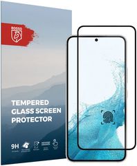 Rosso Rosso Tempered Glass - FullFace Αντιχαρακτικό Προστατευτικό Γυαλί Οθόνης Samsung Galaxy S22 Plus 5G - Black (98138)