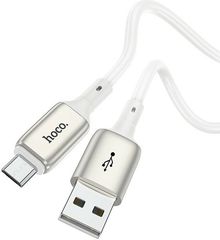 Hoco Καλώδιο σύνδεσης USB σε Micro-Usb 2.4A Λευκό 1m - (X66 Howdy)