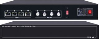 Folksafe video and power receiver hub 4 channel - (FS-HD4604VPS12)