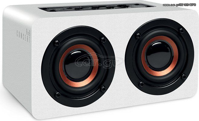 Nod RnB Concert Bluetooth Wooden Speaker 2x5W White