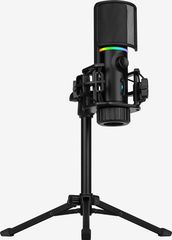 Streamplify MIC RGB microphone, USB-A, Black - incl. Tripod - (GAPL-1216)