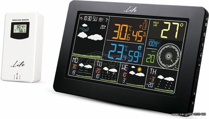 LIFE OCEANIC SMARTWEATHER Wi-Fi WEATHER STATION WITH WIRELESS OUTDOOR SENSOR - (221-0063)