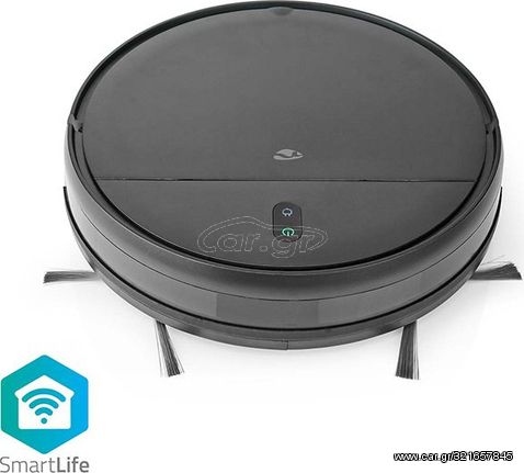 Nedis WIFIVCR001CBk Robot Vacuum Cleaner WI-Fi Capacity Collection RESERVOIR:0.2L BLACK