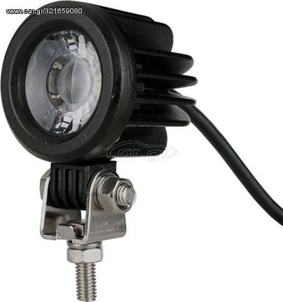 M-Tech ΠΡΟΒΟΛΕΑΣ ΕΡΓΑΣΙΑΣ WORKING LAMPS FLOOD 10-32V 10W 800lm CREE LED ΣΤΡΟΓΓΥΛΟΣ (57 x 57 x 57 mm) -1ΤΕΜ - (WLC22)