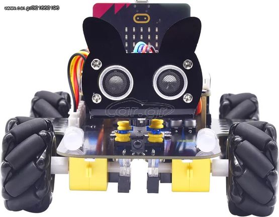 Keyestudio 4WD mecanum robot car , για Micro:bit, LEGO compatible - (KS4031)