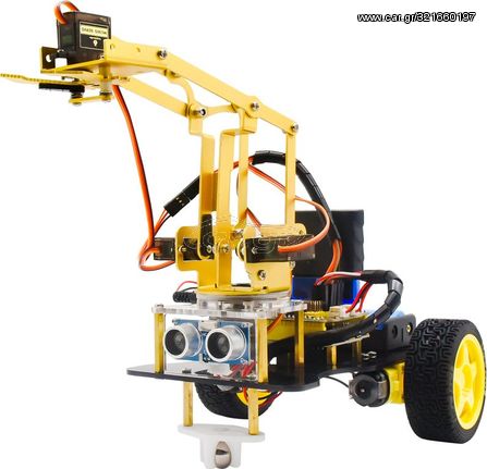 Keyestudio 4DOF mechanical robot arm car kit , για Arduino - (KS0520)