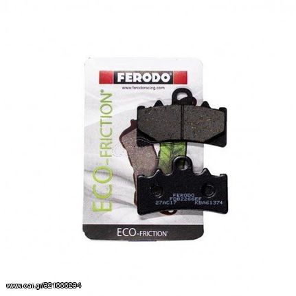 ΣΕΤ ΜΠΡΟΣΤΑ ΤΑΚΑΚΙΑ FERODO KTM RC 390 (ABS STD) 2014-2021 ECO FRICTION