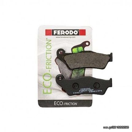 ΣΕΤ ΜΠΡΟΣΤΑ ΤΑΚΑΚΙΑ FERODO KTM SX 400 2000-2021 ECO FRICTION