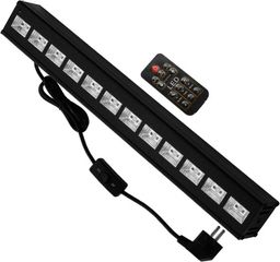 GloboStar LED Μπάρα Φωτισμού UV 50cm 36W 230V 120° DMX512 με Ασύρματο Χειριστήριο Black Light - (05036)