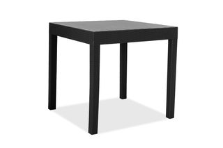 Τραπέζι "GABI" από PP σε μαύρο χρώμα 80x80x77