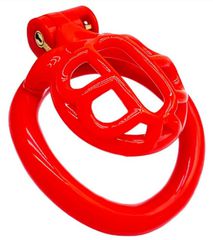 Κλουβί Πέους Lyfy Short Chastity Cage (4 x 3.3cm) - Κόκκινο
