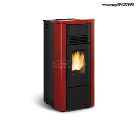 Σόμπα Pellet La Nordica Giusy Evo 2.0 7kW - Μπορντό - Μπορντό