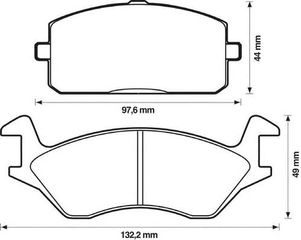 ΤΑΚΑΚΙΑ ΕΜ. TOYOTA STARLET-TERCEL (JURID) WVA 20605