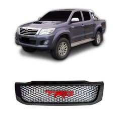 Toyota Hilux (Vigo) 2011-2015 Μεσαία Μάσκα TRD Style [Black]