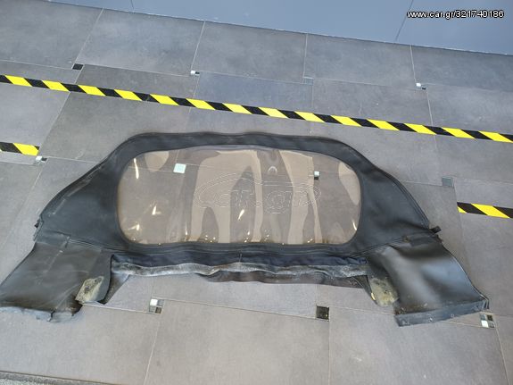 Ζελατίνα- πίσω μέρος κουκούλας 993 Porsche με φερμουάρ 