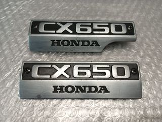Honda CX 650 E έμβλημα κινητήρα πλαϊνό - λογότυπο κινητήρα 