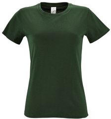 Sol's Regent Women 01825 Γυναικείο t-shirt 100% Ringspun βαμβάκι σεμί-πενιέ BOTTLE GREEN-264