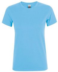 Sol's Regent Women 01825 Γυναικείο t-shirt 100% Ringspun βαμβάκι σεμί-πενιέ SKY BLUE-220