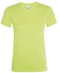 Sol's Regent Women 01825 Γυναικείο t-shirt 100% Ringspun βαμβάκι σεμί-πενιέ APPLE GREEN-280
