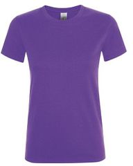 Sol's Regent Women 01825 Γυναικείο t-shirt 100% Ringspun βαμβάκι σεμί-πενιέ DARK PURPLE-712