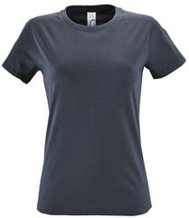 Sol's Regent Women 01825 Γυναικείο t-shirt 100% Ringspun βαμβάκι σεμί-πενιέ MOUSE GREY-381