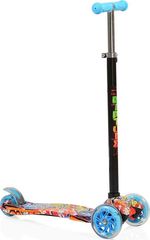 Ηλεκτρικά Πατίνια 2024 Byox Πατίνι Scooter Rapture με Φωτιζόμενες Ρόδες Blue 3800146255435