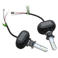 H1 S1 LED Headlight CSP 12V/24V 2 X 25W (50W 8000LM) 6500K