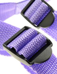 Dillio 7inch Strap-On Suspender Harness Set - Purple-thumb-4