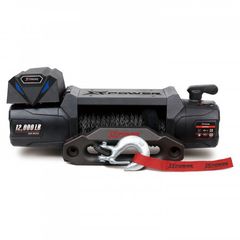 XPOWER 12000 LB NON-INTEGRATED ELECTRIC WINCH WITH SYNTHETIC ROPE