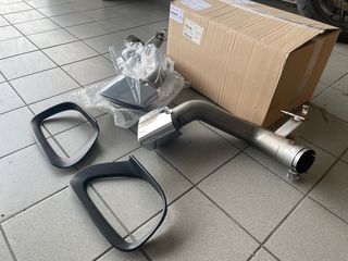 Γνησιες BMW αποληξεις χρωμιο για X5 LCI-thumb-2