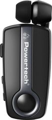 Powertech Bluetooth Earphone Klipp 2 multipoint, Bt V5.1, γκρι - (PT-998)