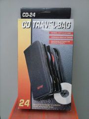 CD CASE (βαλιτσάκι) TRAVEL 24CD/DVD/BDR Σκληρή θήκη (όπως η μονές σκληρές θήκες)