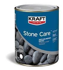 Βερνίκι Ακρυλικό Πέτρας Διάφανο Stone Care 750ml Kraft