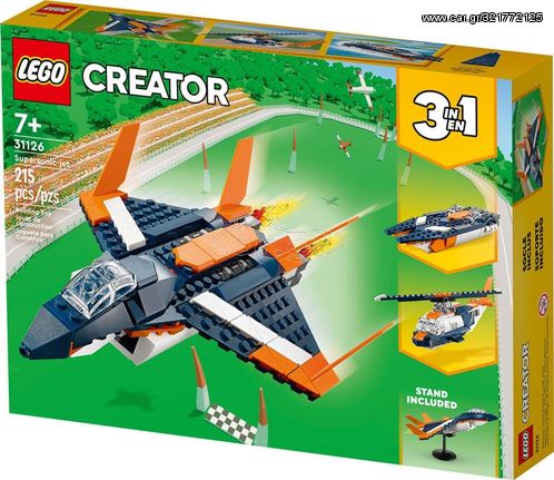 LEGO Creator Υπερηχητικό τζετ #31126