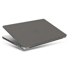 Uniq case Claro MacBook Pro 14 (2021) transparent gray / smoke matt gray