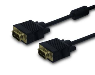 Savio CL-29 VGA cable 1.8 m VGA (D-Sub) Black