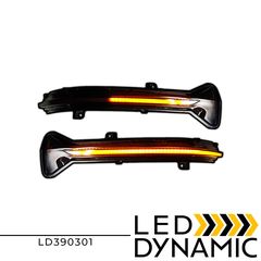 Ledevo Dynamic led φλας καθρεπτών φιμέ BMW Series 5 6 7 G30 G31 G38 G32 G11 G12 LD390301 