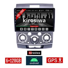 KIROSIWA 6+128GB MAZDA BT-50 (2006 - 2011) Android οθόνη αυτοκίνητου 6GB με GPS WI-FI (ηχοσύστημα αφής 9" ιντσών OEM Youtube Playstore MP3 USB Radio Bluetooth Mirrorlink DSP Apple Carplay Android Auto