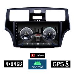 KIROSIWA 4+64GB LEXUS ES 300 (2001 - 2006) Android οθόνη αυτοκίνητου 4GB με GPS WI-FI (ηχοσύστημα αφής 9" ιντσών OEM Youtube Playstore MP3 USB Radio Bluetooth Mirrorlink DSP 4x60W Apple Carplay Androi