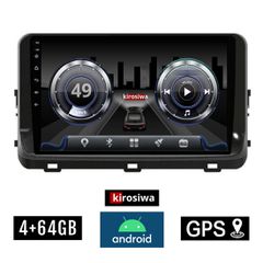 KIROSIWA 4+64GB KIA CEED (μετά το 2018) Android οθόνη αυτοκίνητου 4GB με GPS WI-FI (ηχοσύστημα αφής 10" ιντσών OEM Youtube Playstore MP3 USB Radio Bluetooth Mirrorlink DSP 4x60W Apple Carplay Android