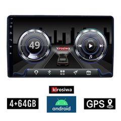 KIROSIWA 4+64GB MITSUBISHI OUTLANDER (2001 - 2005) Android οθόνη αυτοκίνητου 4GB με GPS WI-FI (ηχοσύστημα αφής 9" ιντσών OEM Youtube Playstore MP3 USB Radio Bluetooth Mirrorlink DSP 4x60W Apple Carpla