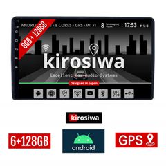 KIROSIWA 6+128GB MITSUBISHI OUTLANDER (2001 - 2005) Android οθόνη αυτοκίνητου 6GB με GPS WI-FI (ηχοσύστημα αφής 9" ιντσών OEM Youtube Playstore MP3 USB Radio Bluetooth Mirrorlink DSP Apple Carplay And