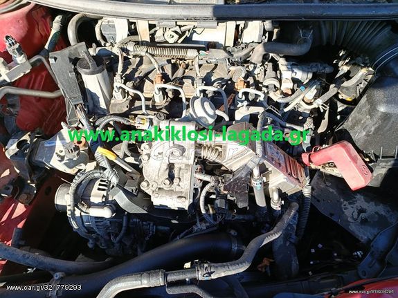 ΜΗΧΑΝΗ TOYOTA AURIS 1.3 DIESEL ΜΕ ΤΥΠΟ(1ND) anakiklosi-lagada