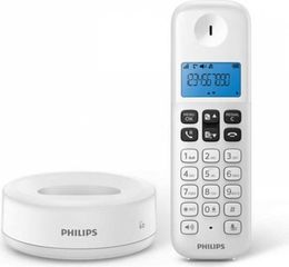 PHILIPS ΑΣΥΡΜΑΤΟ ΤΗΛΕΦΩΝΟ GRS white - (D1611W)