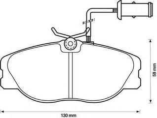 ΤΑΚΑΚΙΑ ΕΜ. ALFA ROMEO 164/FIAT COUPE/LANCIA DELTA (JURID) WVA 21147