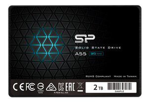 SILICON POWER SSD A55 2TB, 2.5", SATA III, 560-530MB/s, 7mm, TLC