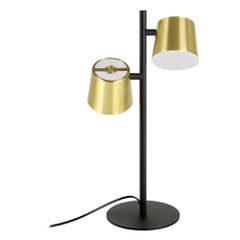ΕΠΙΤΡΑΠΕΖΙΟ ΦΩΤΙΣΤΙΚΟ2 GU10 ΜΑΥΡΟ/brass-br.ALTAMIRA