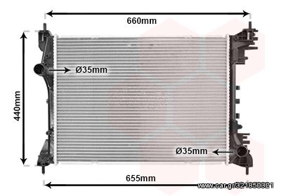 Ψυγείο MITO 08-18 FIAT DOBLO 1.4 10- - 01002117